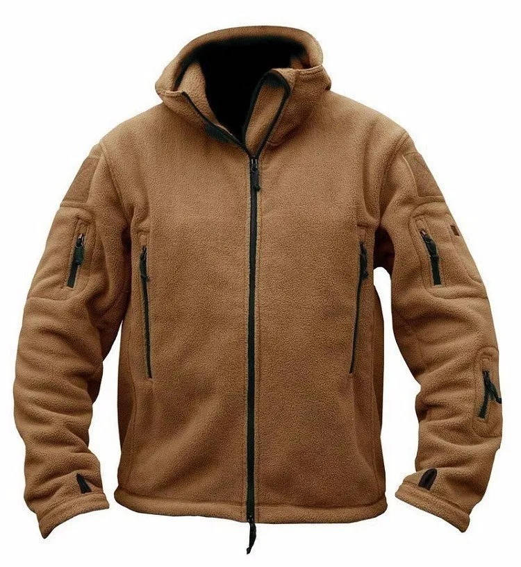 Amawinc Veste Polaire Thermique Pour Homme Confort Robuste Pour Activités Extérieures En Temps Froid