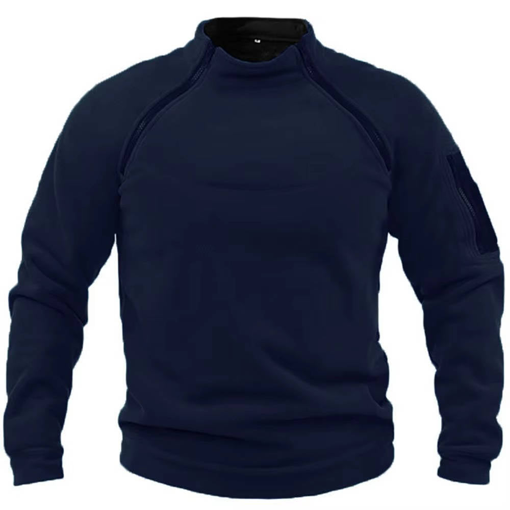 Pull Tactique Militaire Pour Plein Air Confort Thermique Respirant Idéal Randonnée Entraînement