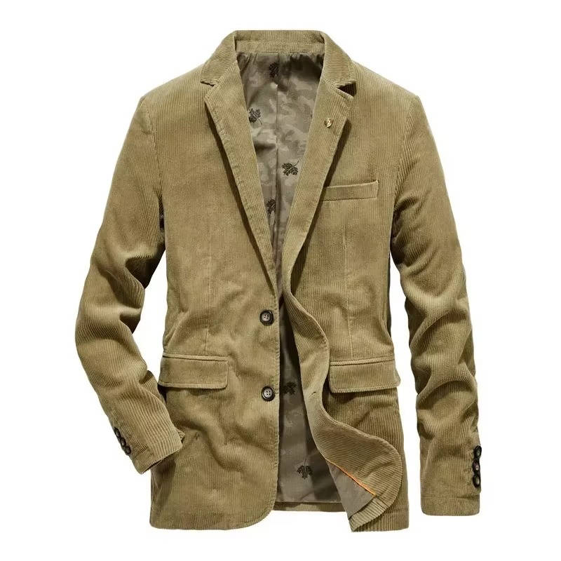Amawinc Blazer En Velours Côtelé Pour Homme Classique Moderne Pour Tenue Professionnelle Et Décontractée