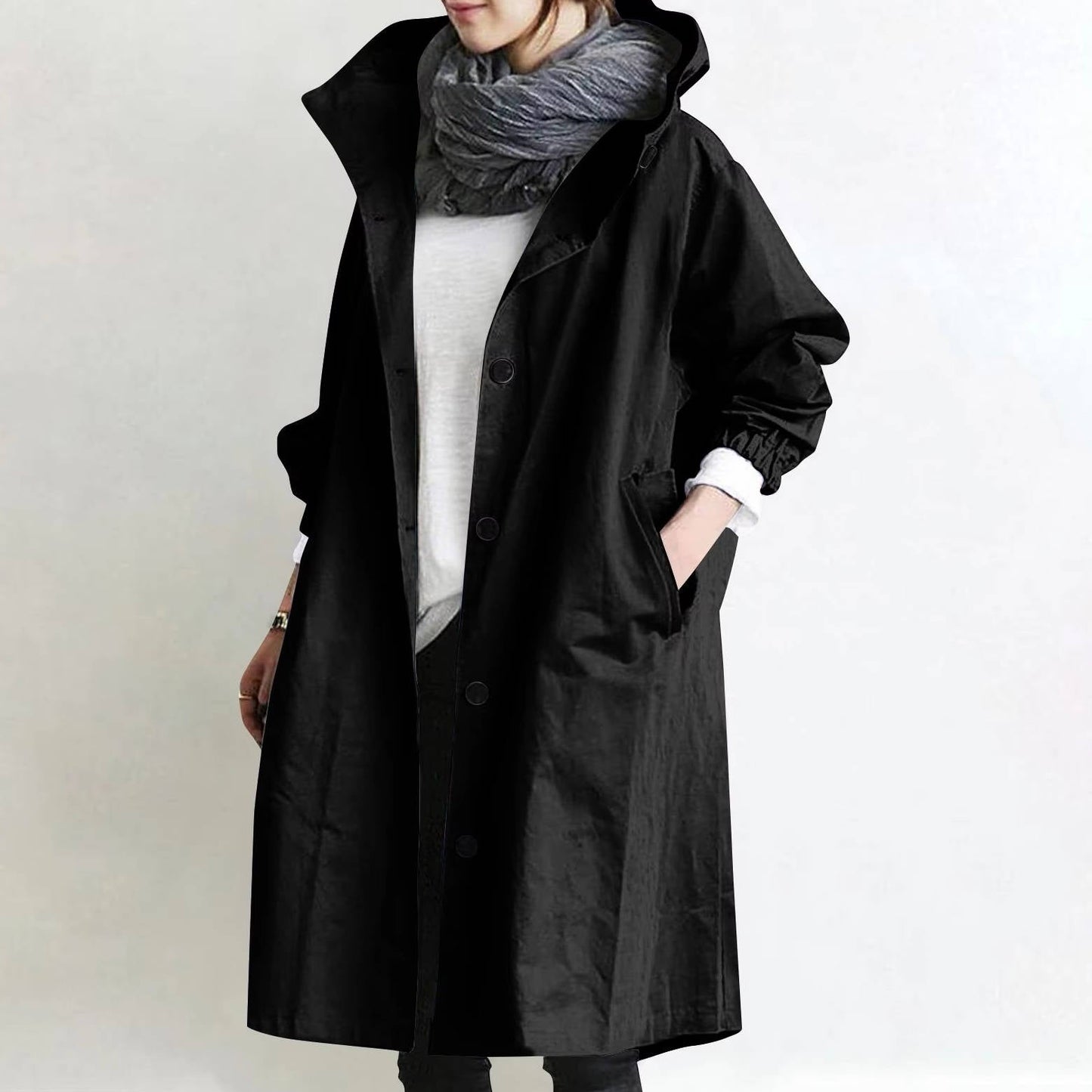 Manteau Trench Imperméable Oversize Pour Femmes Amawinc Confort Ultra Sec Et Coupe Moderne Flatteuse
