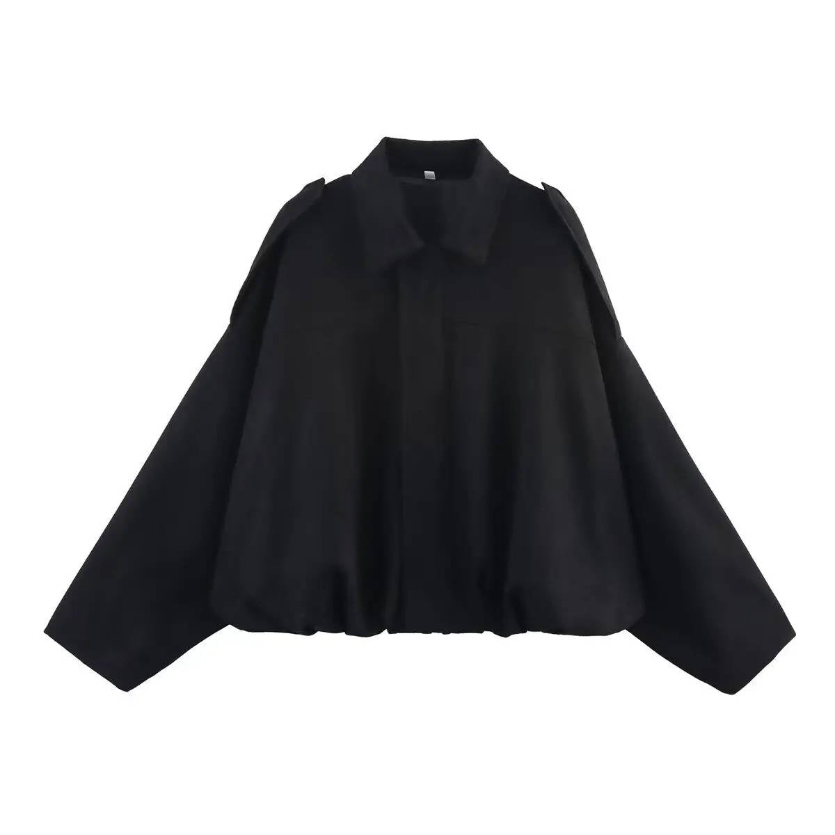 Veste Courte Pour Femme Avec Col Chic Et Polyvalente Pour Un Style Moderne De Jour Et De Nuit