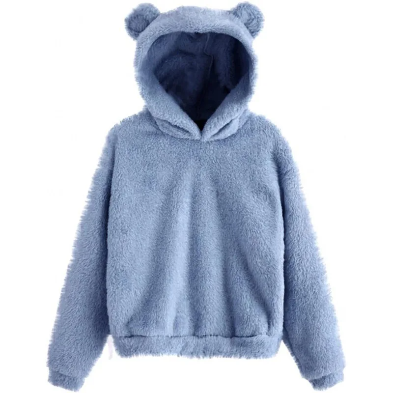 Amawinc Sweat Femme En Molleton Polaire À Capuche Avec Oreilles Pour Confort Décontracté Au Quotidien