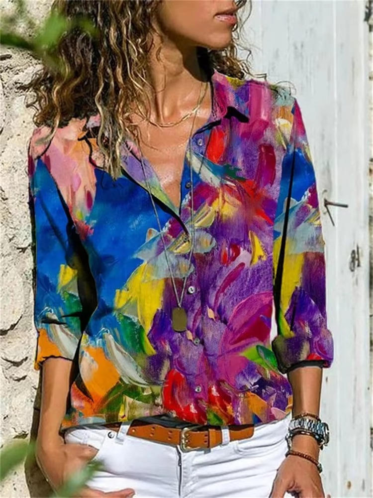 Blouses D'Été Pour Femmes Avec Manches Confortables Et Polyvalentes Pour Le Travail Et Le Temps Libre