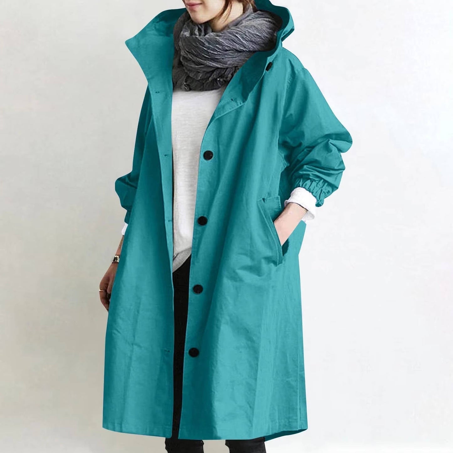 Manteau Trench Imperméable Oversize Pour Femmes Amawinc Confort Ultra Sec Et Coupe Moderne Flatteuse