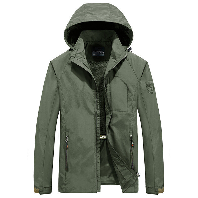 Veste à Capuche Homme Séchage Rapide Tissu Respirant Poches Multiples Pour Aventures Plein Air Amawinc Nordisk Flair