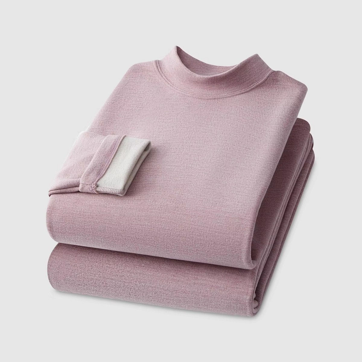 Ensemble Sous Vêtements Thermiques Pour Femmes Chaud Et Confortable Pour L Hiver Couche De Base
