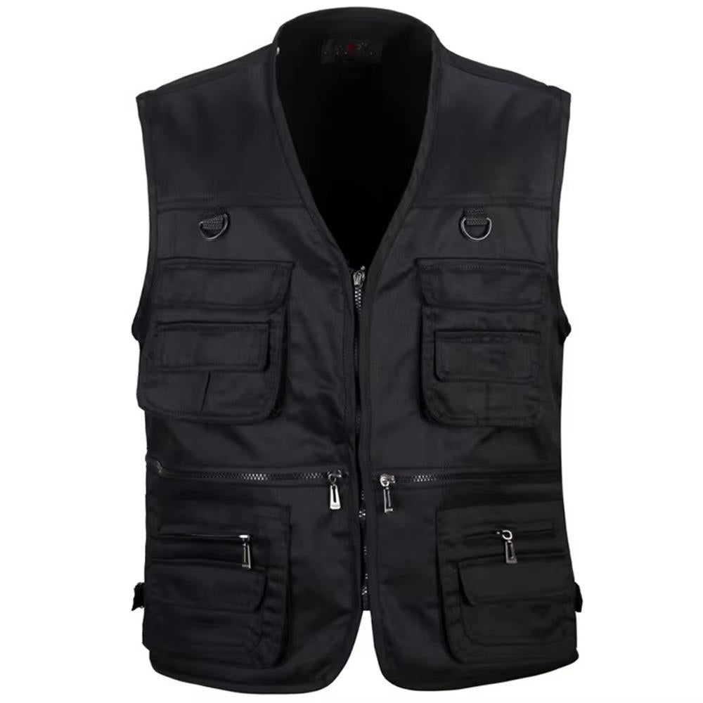 Veste de Randonnée Homme Multi Poches Avec Poches Utilitaires pour Aventure Plein Air et Voyage