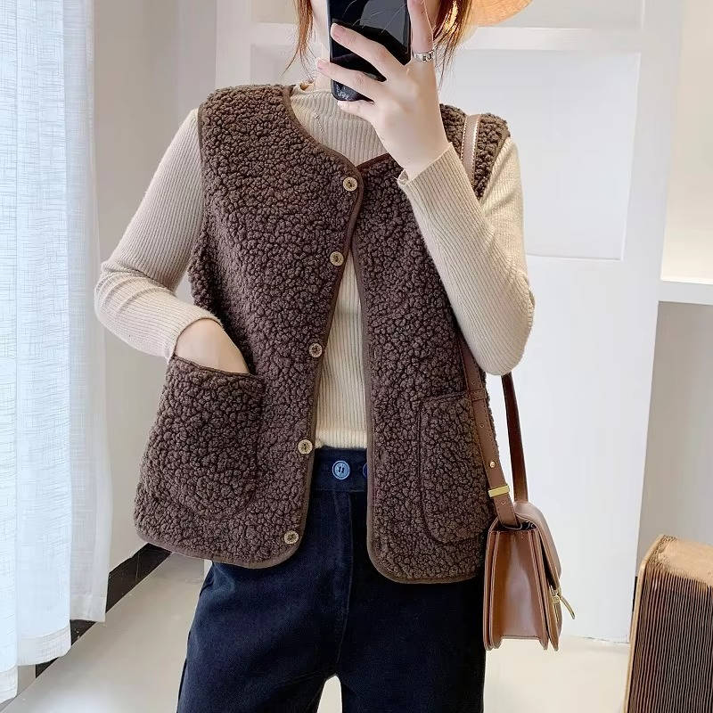 Veste Sherpa Femme Douce Et Chaude Pour Un Style Décontracté Et Cocooning Idéale Pour Le Quotidien