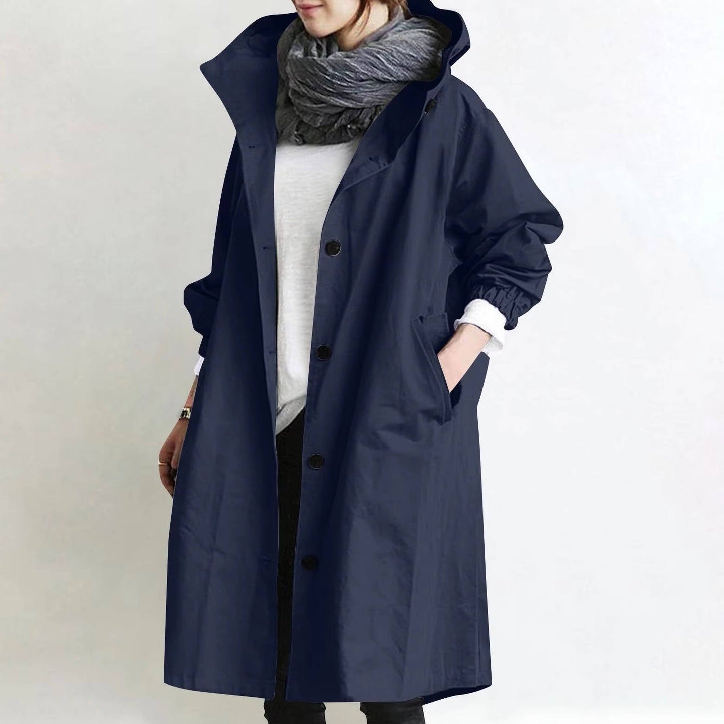 Manteau Trench Imperméable Oversize Pour Femmes Amawinc Confort Ultra Sec Et Coupe Moderne Flatteuse