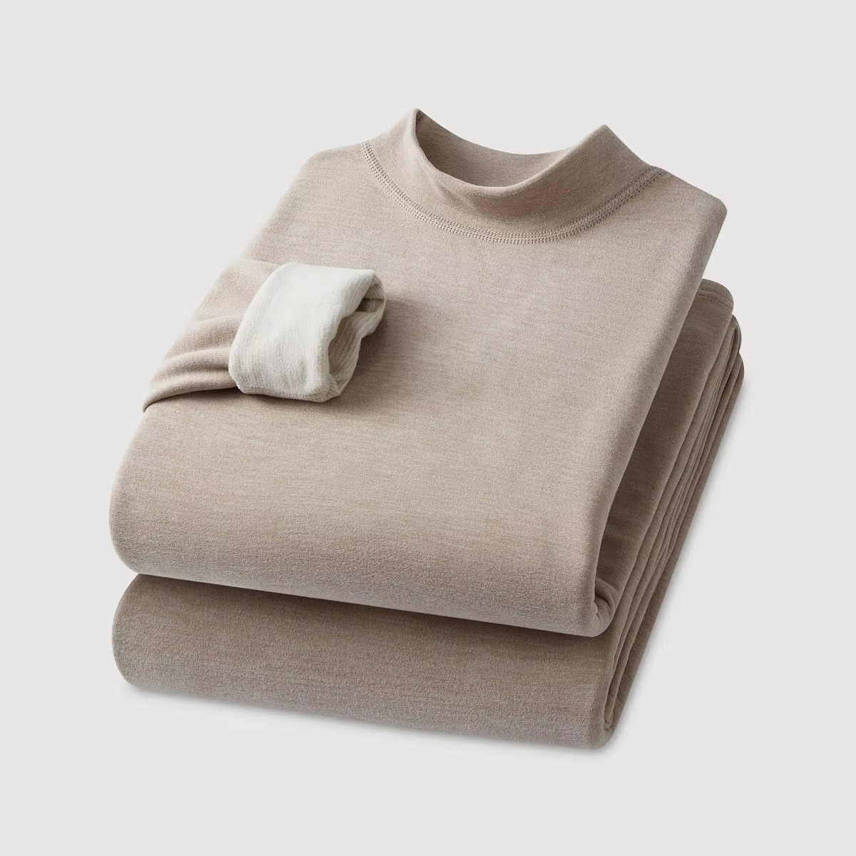 Ensemble Sous Vêtements Thermiques Pour Femmes Chaud Et Confortable Pour L Hiver Couche De Base