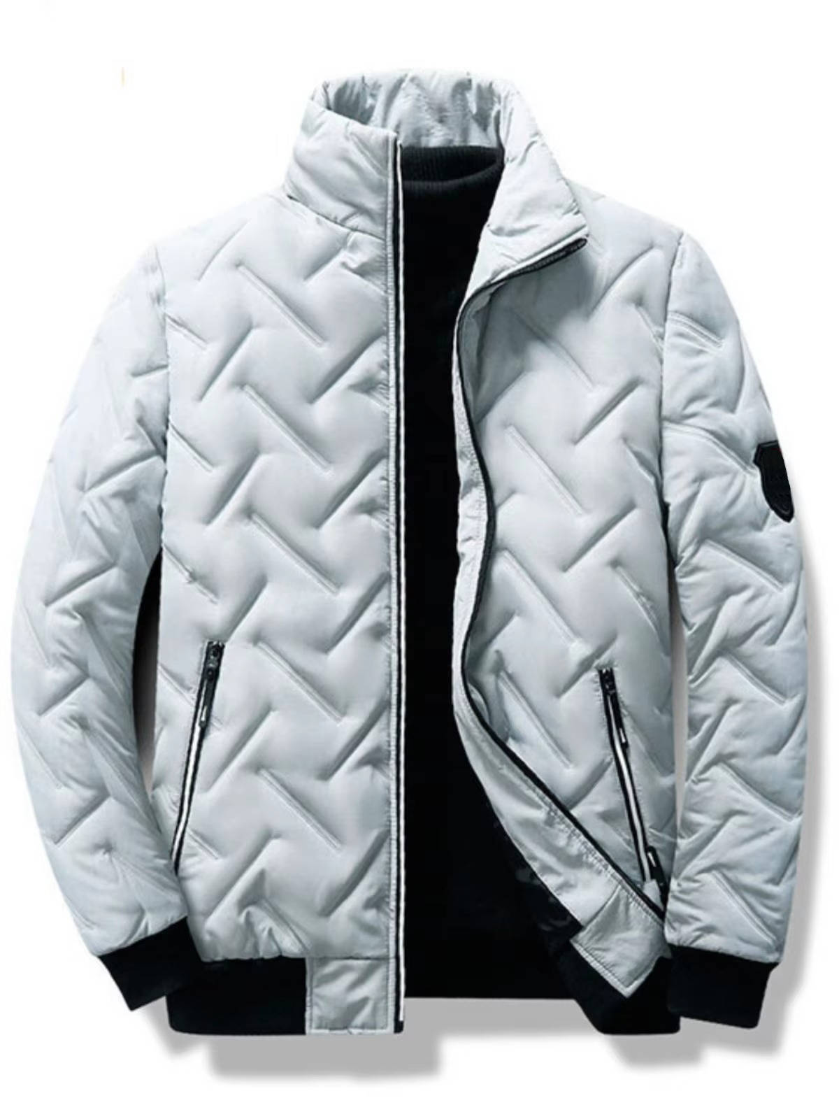 Doudoune Homme Matelassée Coupe-Vent Ultra Légère Chaude Pour L Hiver Idéale Pour Ville Plein Air