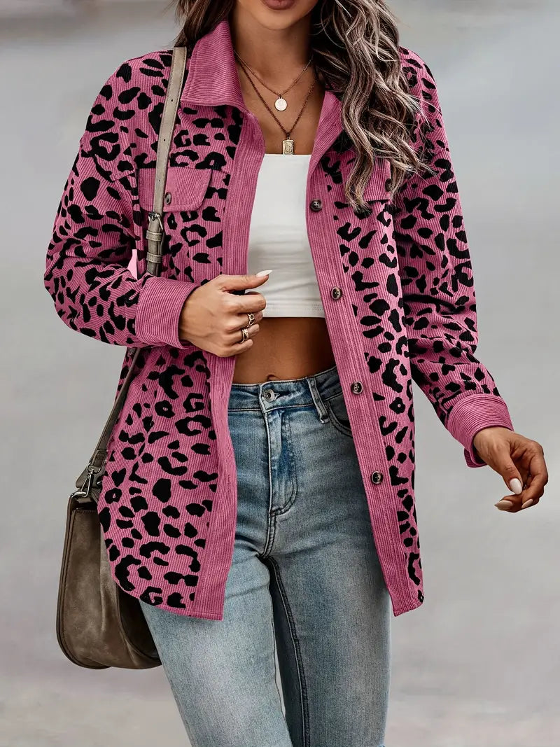 Bridget Leopard Jacket