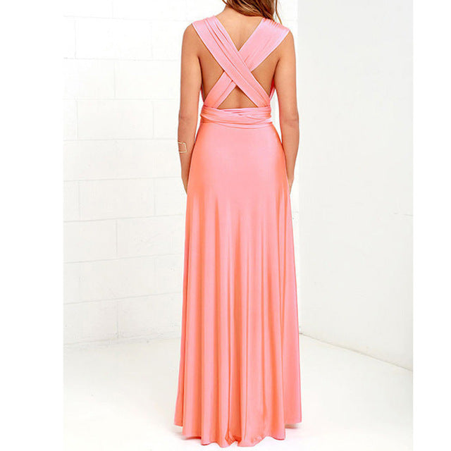 Damen Boho Kleid im Bandagen-Stil von Fudus