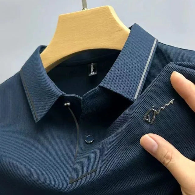 Elias Men's Polo Shirt: Classic Polo Shirt with Collar in Many Colors