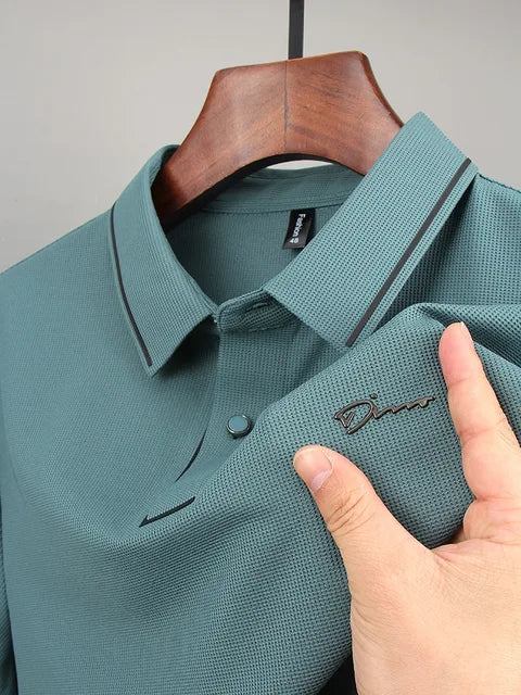 Elias Men's Polo Shirt: Classic Polo Shirt with Collar in Many Colors