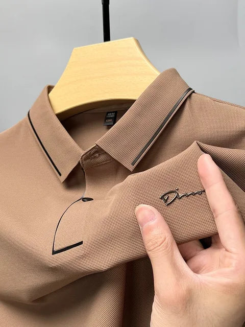 Elias Men's Polo Shirt: Classic Polo Shirt with Collar in Many Colors