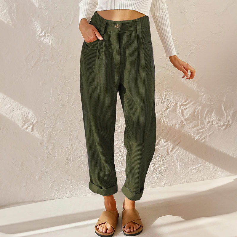 Damen Cordhose Elise: bequem, stylisch und vielseitig