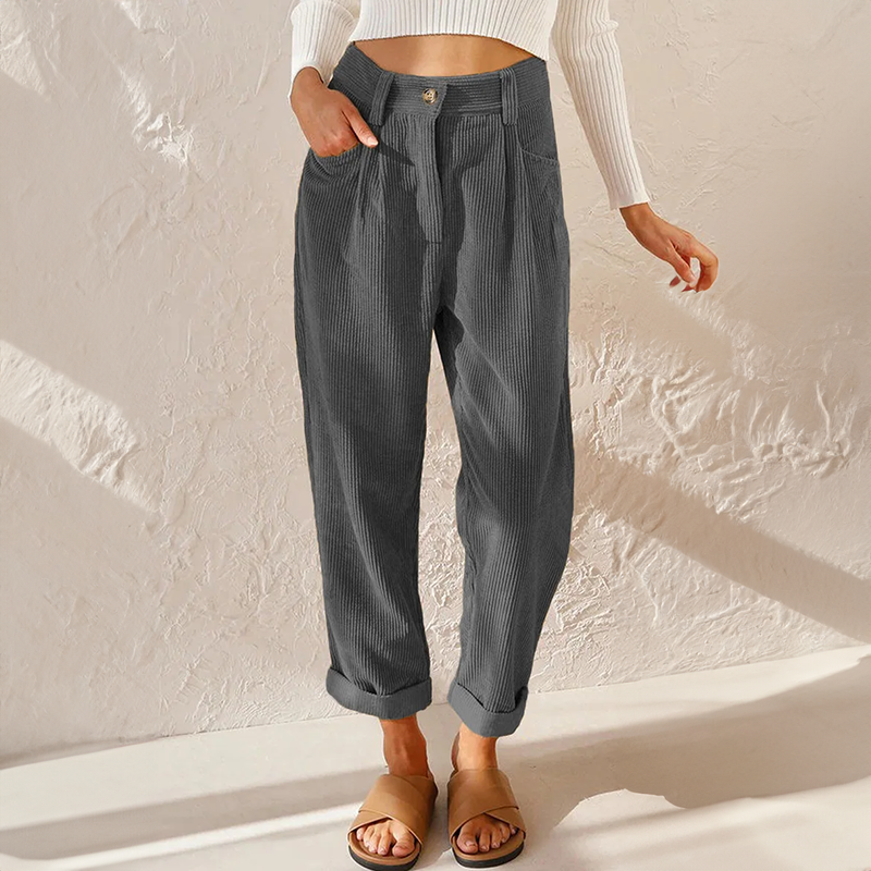 Damen Cordhose Elise: bequem, stylisch und vielseitig
