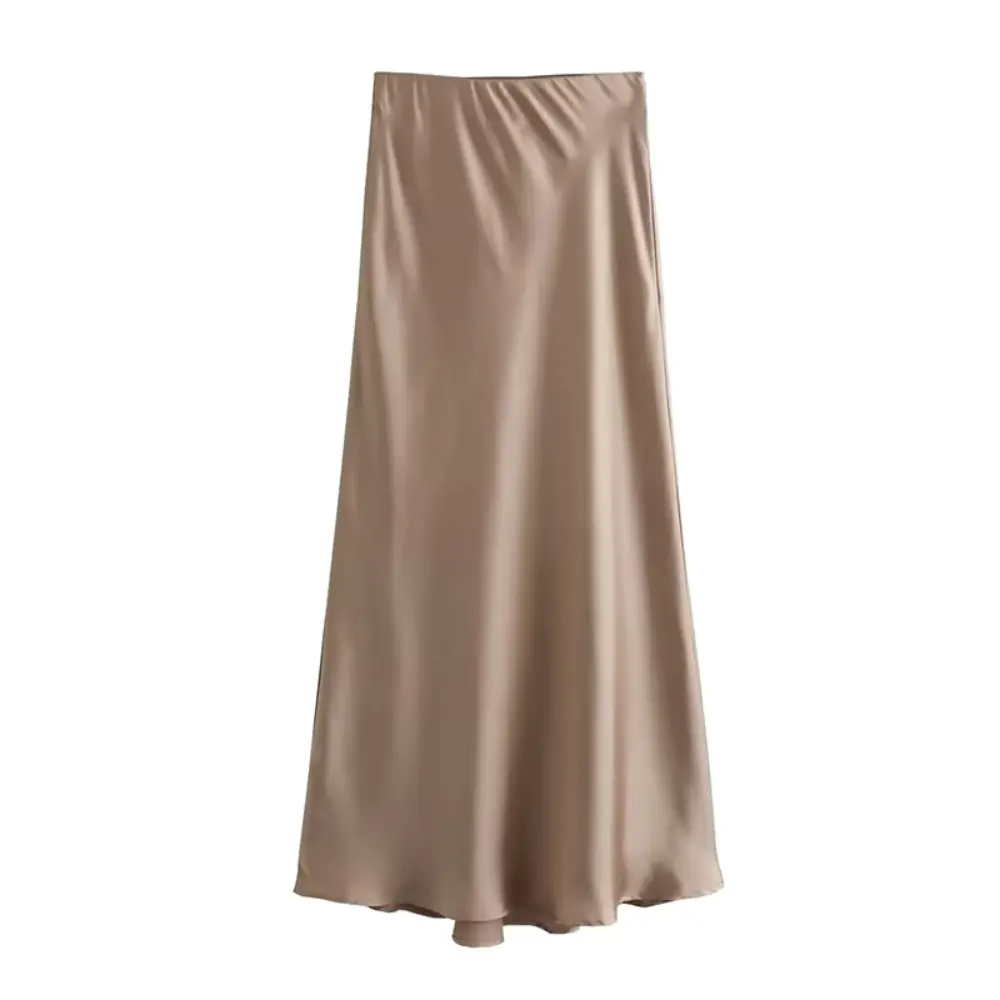 Jupe Slip Estelle pour Femmes Amawinc Haute Taille Élégante et Polyvalente pour Jour et Soir