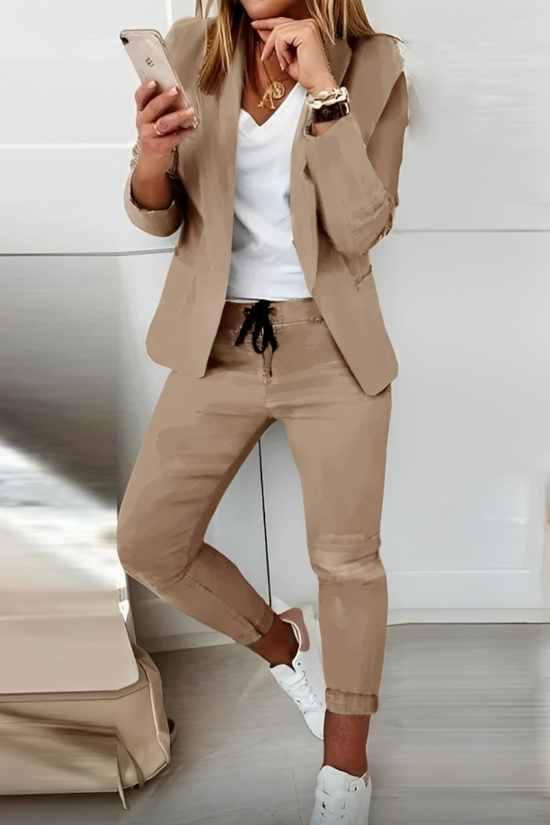 Damen Blazer Set von Avelena | Delige