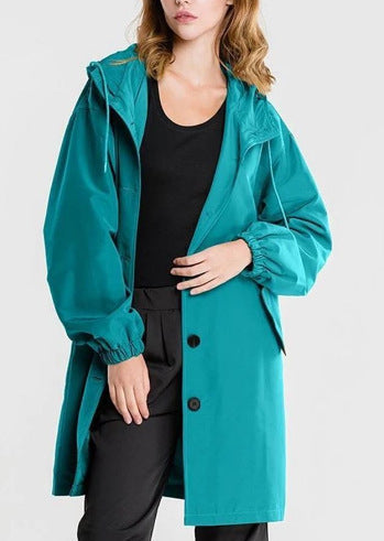 Dakota Manteau D Hiver Pour Femme Avec Capuche Ample Boutonnage Décontracté Confortable