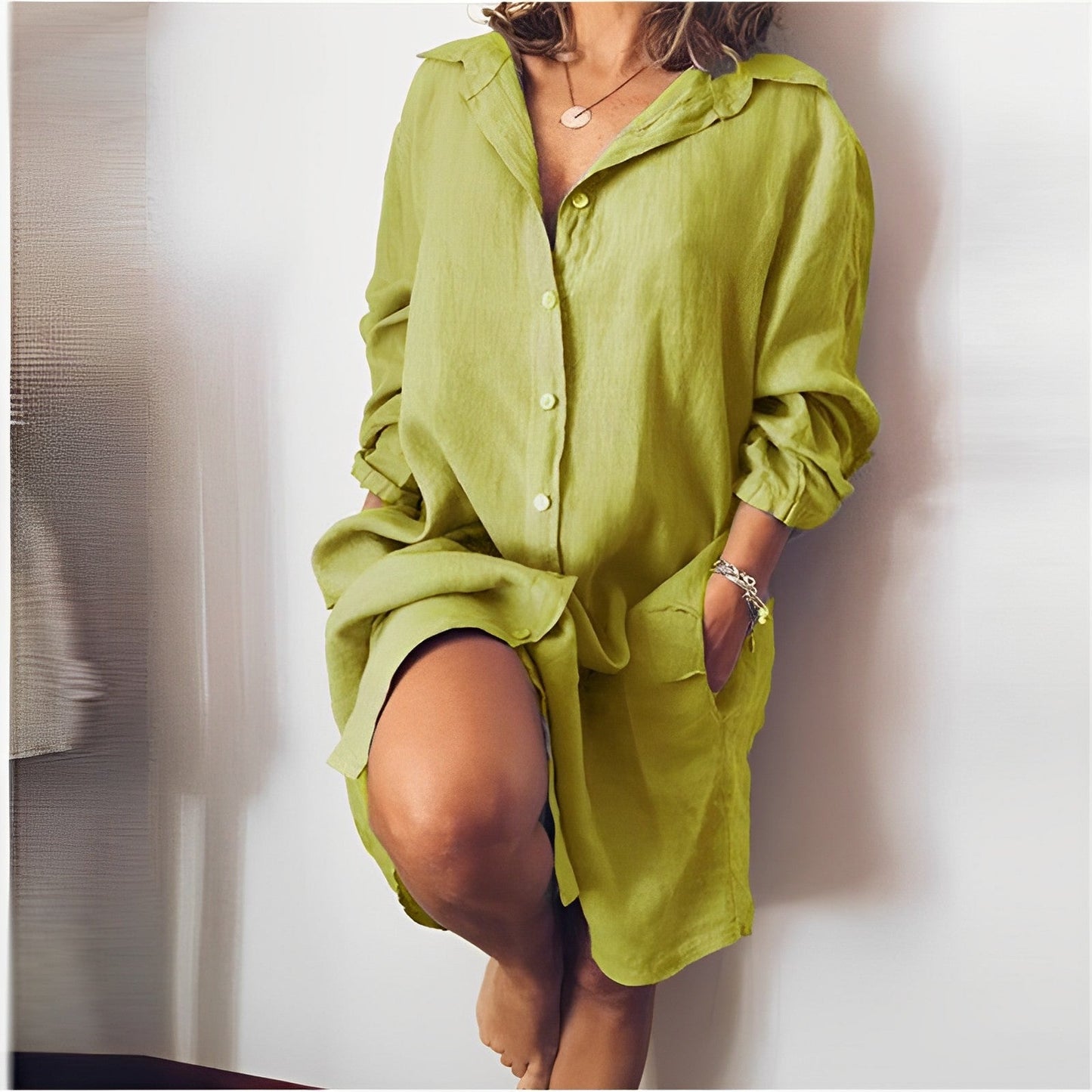 Leichte und bequeme Leinenbluse von Ember
