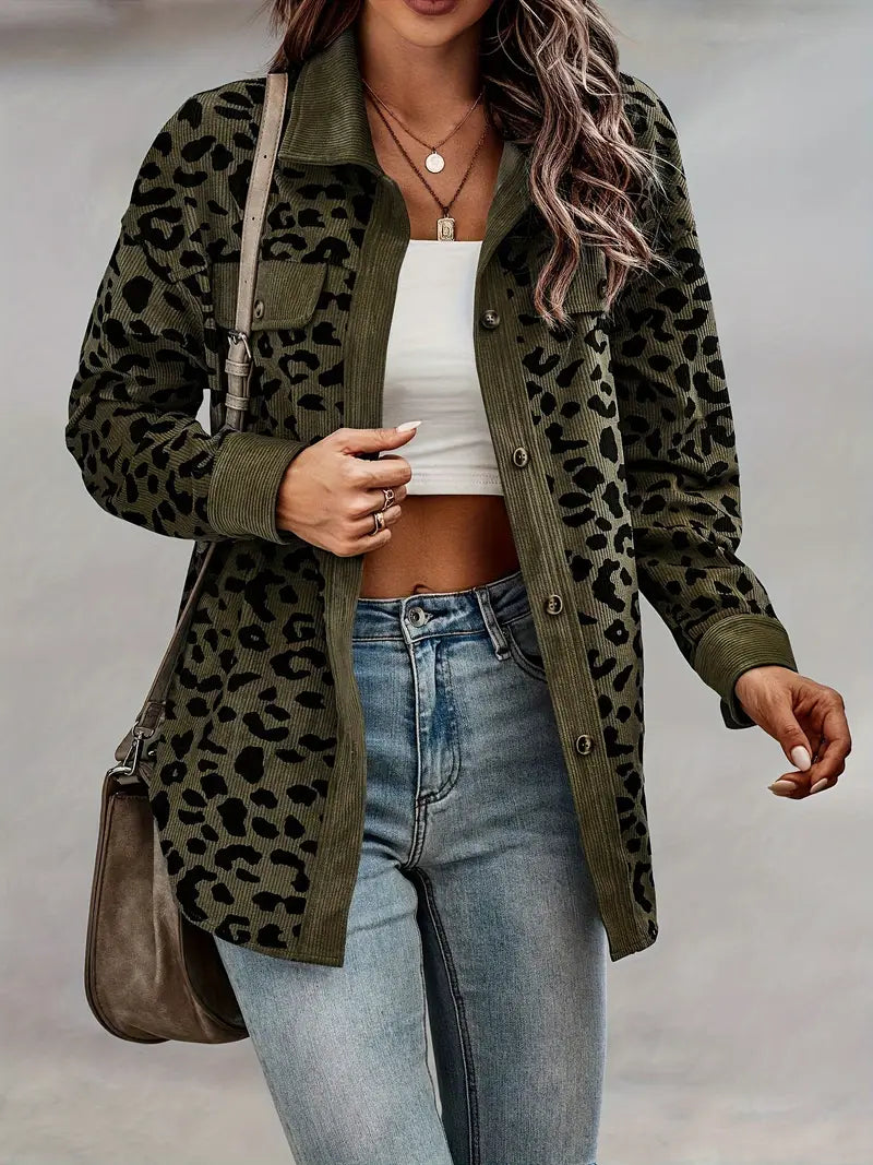 Bridget Leopard Jacket
