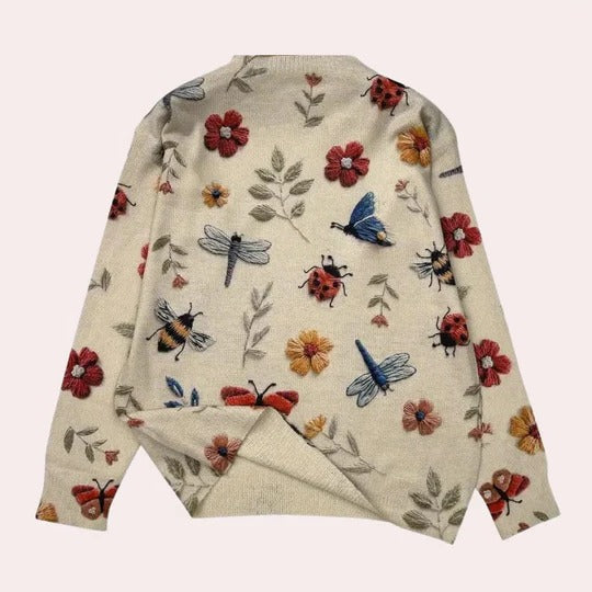 Pull Femme Tendance À Manches Longues Neutre Polyvalent Pour Printemps Et Automne Idéal Facile À Porter