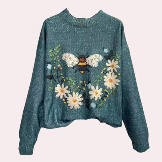 Pull Femme Tendance À Manches Longues Neutre Polyvalent Pour Printemps Et Automne Idéal Facile À Porter