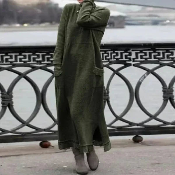 Fudus: Langes, lässiges Kleid