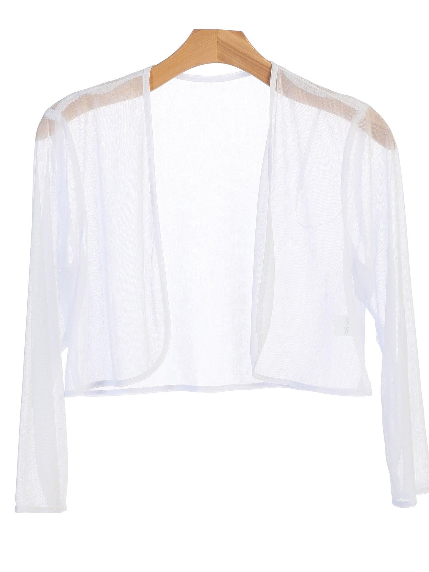 Boléro En Chiffon Eva Fashion EV3277 Pour Tenue Formelle Avec Manches Longues Disponible En Plusieurs Couleurs