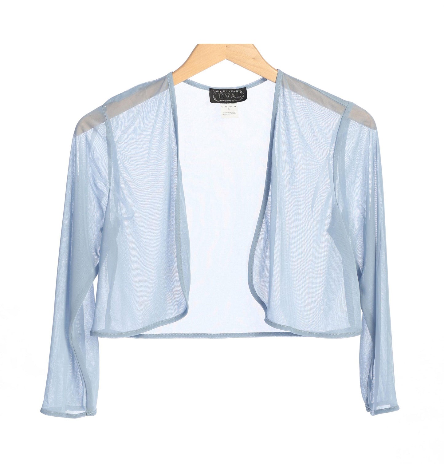 Boléro En Chiffon Eva Fashion EV3277 Pour Tenue Formelle Avec Manches Longues Disponible En Plusieurs Couleurs