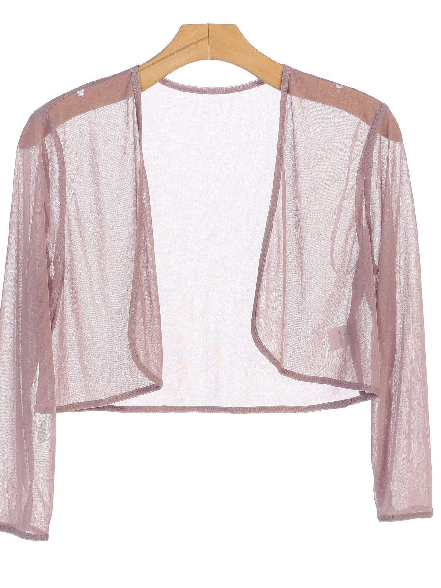 Boléro En Chiffon Eva Fashion EV3277 Pour Tenue Formelle Avec Manches Longues Disponible En Plusieurs Couleurs