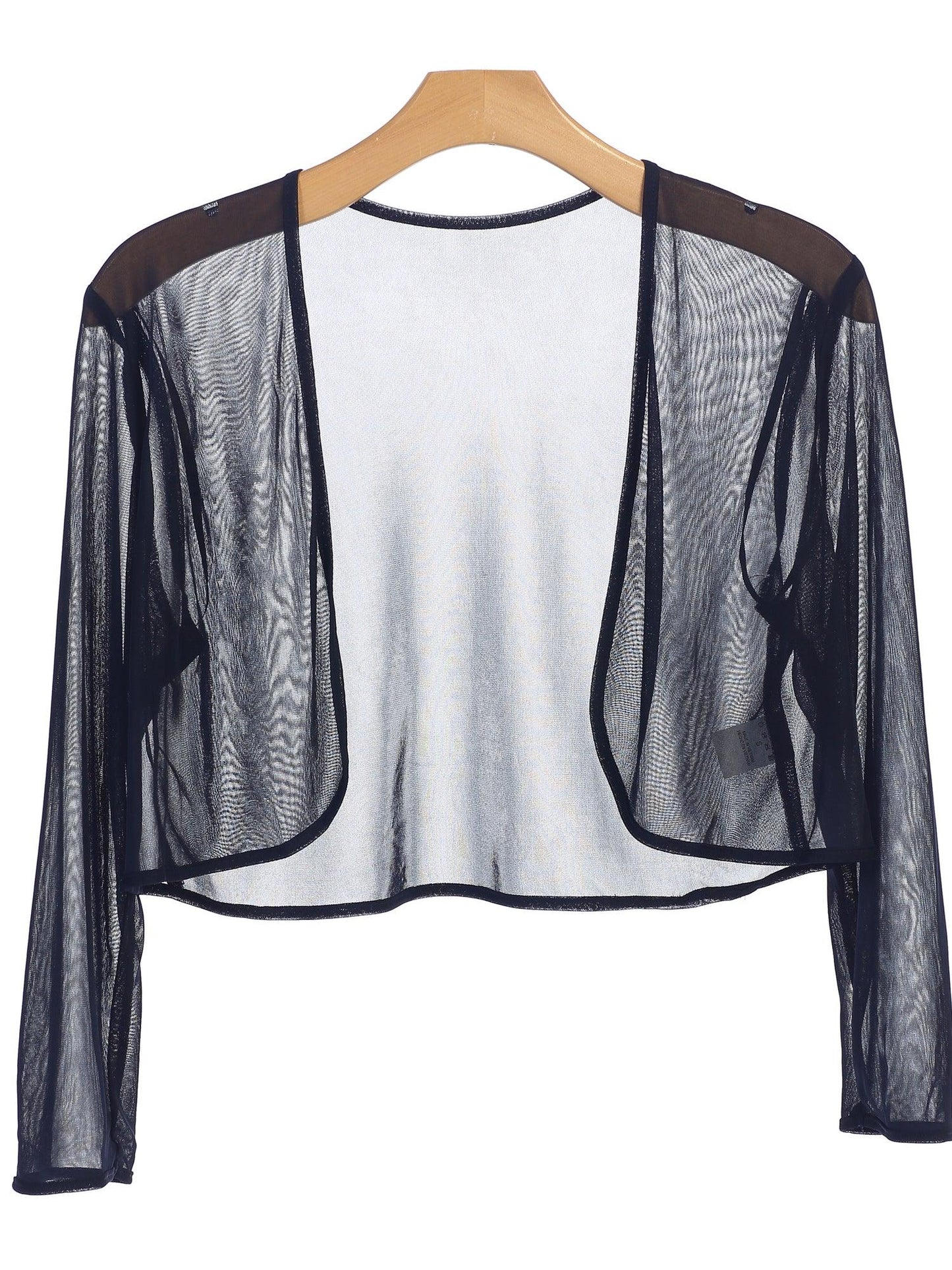 Boléro En Chiffon Eva Fashion EV3277 Pour Tenue Formelle Avec Manches Longues Disponible En Plusieurs Couleurs