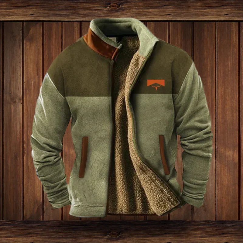Manteau Homme Hivernal Tendance Confortable Avec Motif Tribal Héritage Distinct Par Amawinc