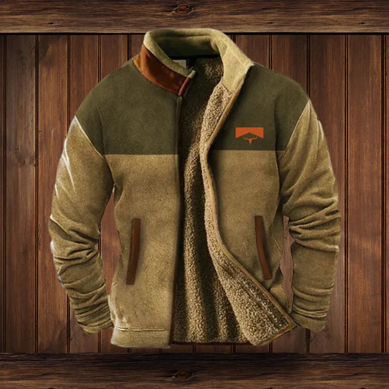 Manteau Homme Hivernal Tendance Confortable Avec Motif Tribal Héritage Distinct Par Amawinc