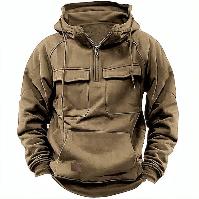 Coole Kapuzenjacke mit Tasche für Herren