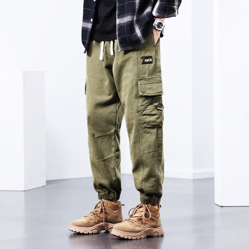 Kellan Pantalon Cargo Premium Coton De Travail Confortable Et Tendance Tailles XS À 4XL