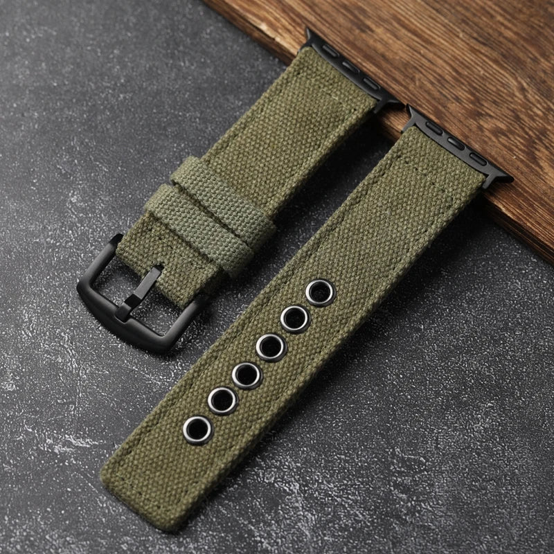 Theodore Bracelet De Montre Texturé Pour Homme Avec Boucle Solide En Nylon Durable