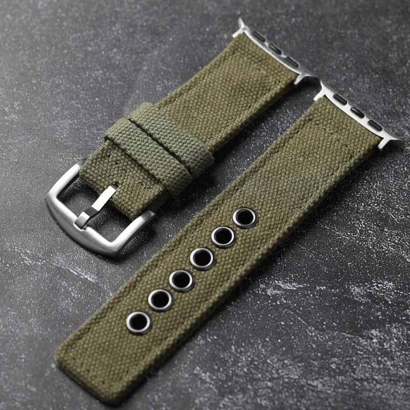 Theodore Bracelet De Montre Texturé Pour Homme Avec Boucle Solide En Nylon Durable