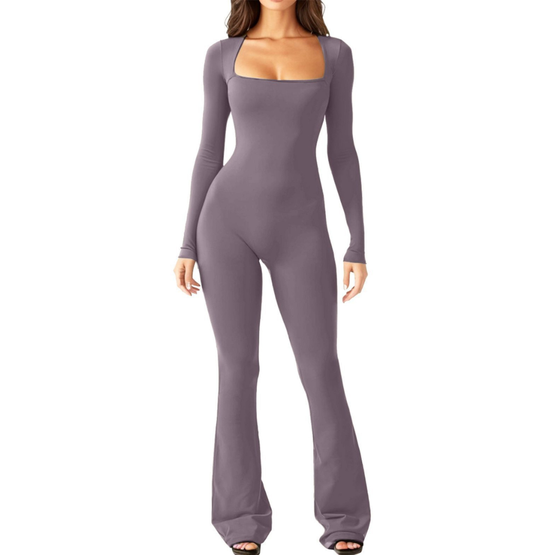 Damens Jumpsuit aus figurbetontem Flare-Design von Naria