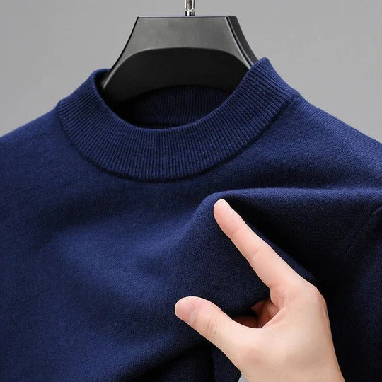 Amawinc Pull Cachemire Pour Homme À Coupe Structurée Pour Quotidien Et Tenues Semi Formelles