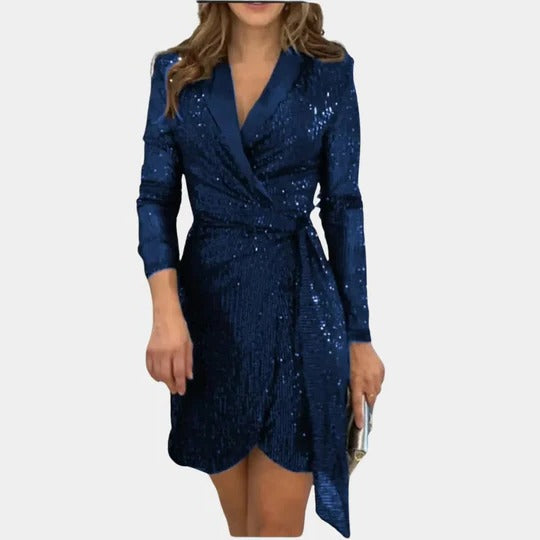Robe Blazer Femme Avec Paillettes Pour Mariages Galas Et Événements Inoubliables De Prestige
