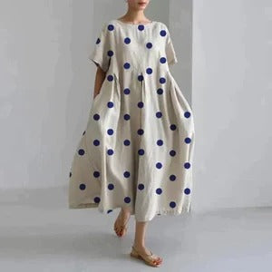 Robe Imprimée Florale Amawinc Été Décontractée À Coupe Légère Pour Tous Les Jours
