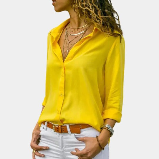 Chemise Femme Légère Et Polyvalente Pour Déplacements Quotidiens Confort Et Mouvement