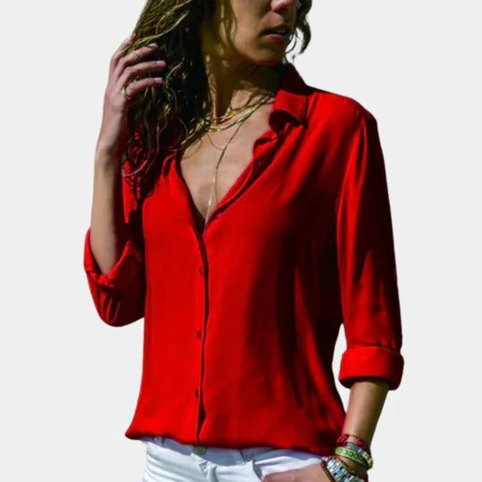 Chemise Femme Légère Et Polyvalente Pour Déplacements Quotidiens Confort Et Mouvement