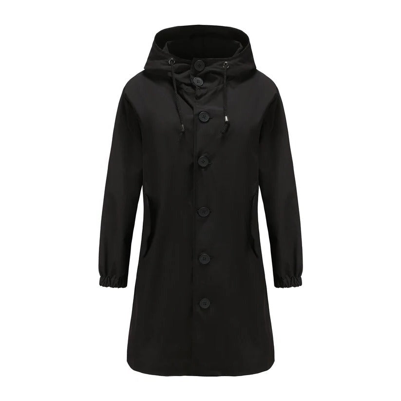 Veste Imperméable Légère À Capuche Pour Femme Respirante Idéale Pour Activités Extérieures