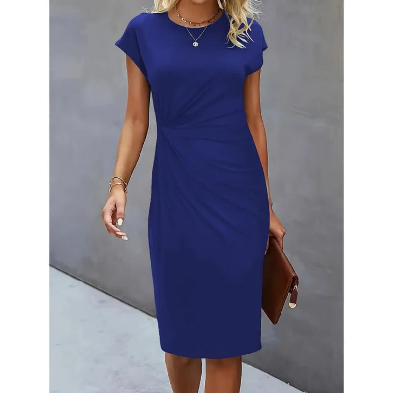 Robe Midi Femme Amawinc Professionnelle Élégante Pour Bureau Et Soirées Formelles Et Présentations
