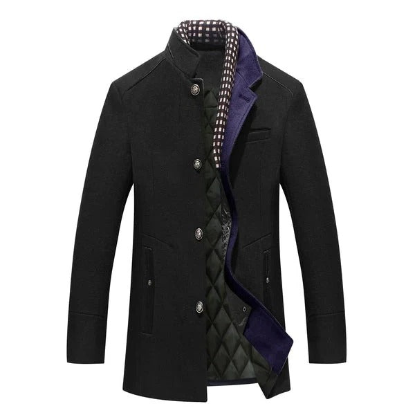 Manteau Homme Amawinc Avec Isolation Structurée Et Doublure Matelassée Pour Temps Froids