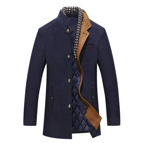 Manteau Homme Amawinc Avec Isolation Structurée Et Doublure Matelassée Pour Temps Froids